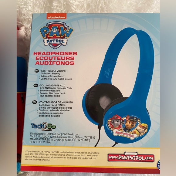 Paw Patrol 2-Piece Pajamas and Headphones - Picture 5 of 7